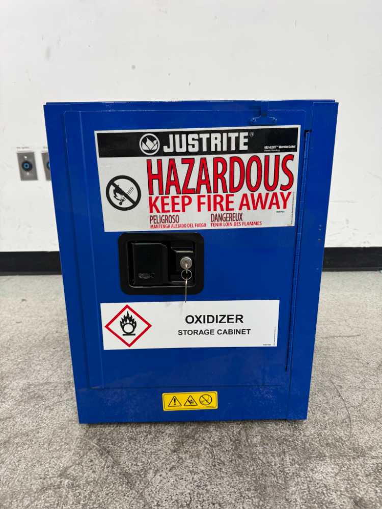 Image of Justrite Sure-Grip EX 4 Gal. Hazardous Materials Storage Cabinet